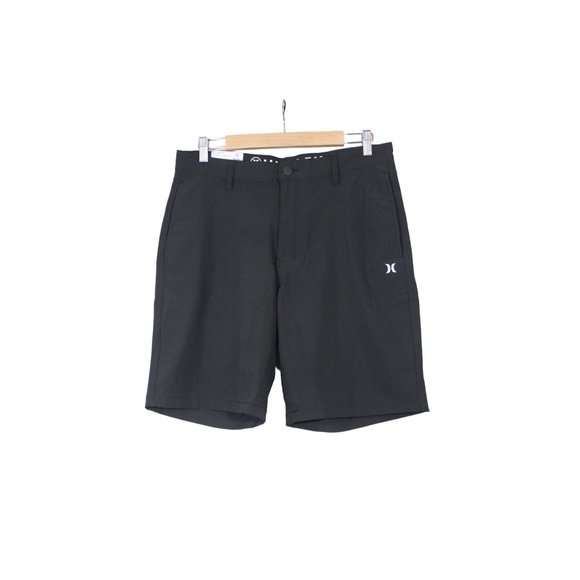 Hurley men's black all day‎ hybrid fast dry performance beach shorts 40 - Picture 1 of 7